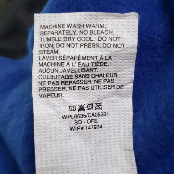 Woolrich Men's VINTAGE Preppy Fleece Jacket XL Outdoor Pull Over Quarter Zip - Picture 11 of 11